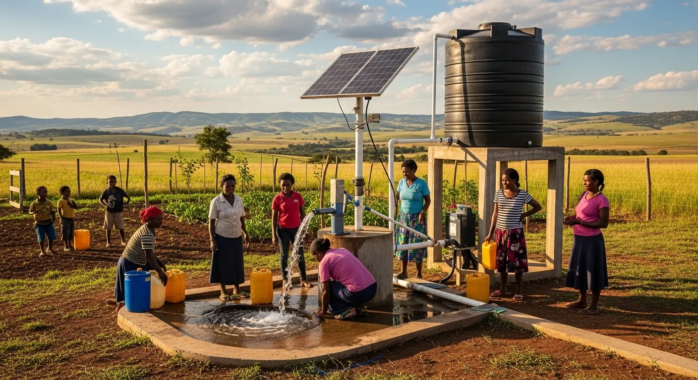 Sistema comunitario de agua